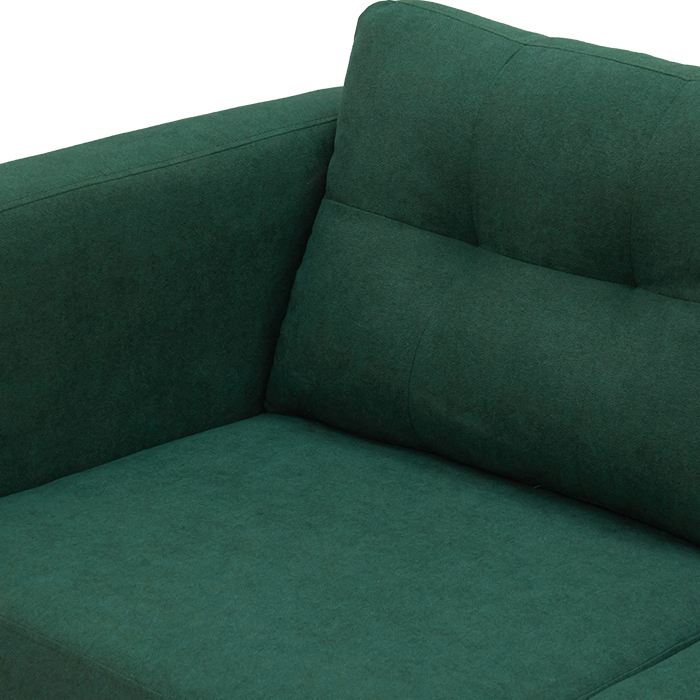 Sofa Tela Verde Arin | Sofá | salas